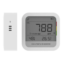 QingPing CO2 & Temperature & Humidity Monitor for LoRaWAN®