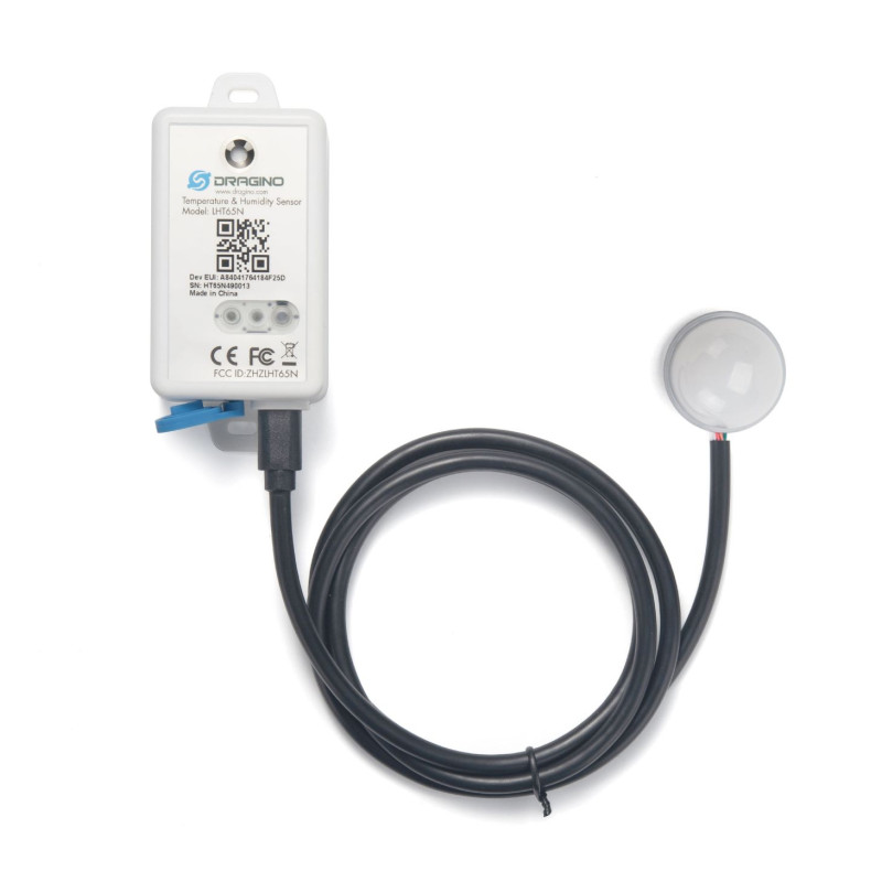 Dragino LHT65N-E5 LoRaWAN Temperature,Humidity & Illuminance Sensor